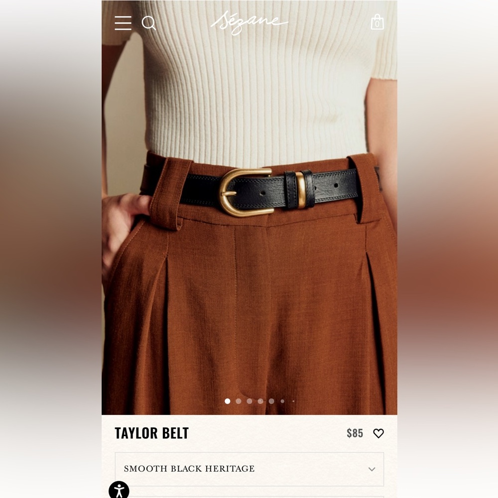 Sezane Taylor Belt